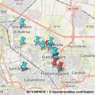 Mappa Via Cavour, 81030 Orta di Atella CE, Italia (1.808)