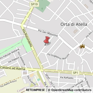 Mappa Via cavour camillo benso 39, 80027 Orta di Atella, Caserta (Campania)