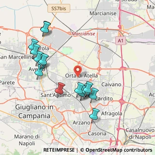 Mappa Via Enrico Berlinguer, 81030 Orta di Atella CE, Italia (4.35188)