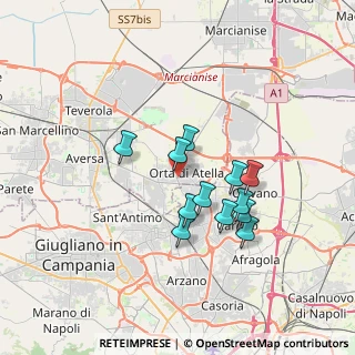 Mappa Via Enrico Berlinguer, 81030 Orta di Atella CE, Italia (3.04333)