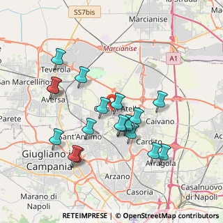 Mappa Via Enrico Berlinguer, 81030 Orta di Atella CE, Italia (3.82611)