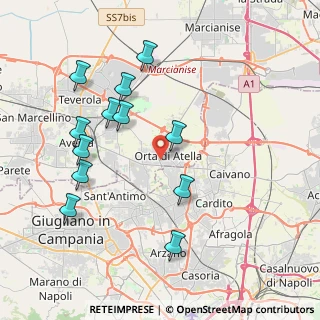 Mappa Via Enrico Berlinguer, 81030 Orta di Atella CE, Italia (4.43)