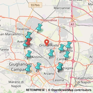 Mappa Via Enrico Berlinguer, 81030 Orta di Atella CE, Italia (4.43071)