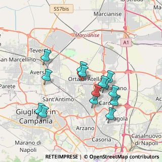 Mappa Via Enrico Berlinguer, 81030 Orta di Atella CE, Italia (3.69357)