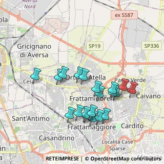 Mappa Via A. Santillo, 81030 Orta di Atella CE, Italia (1.934)