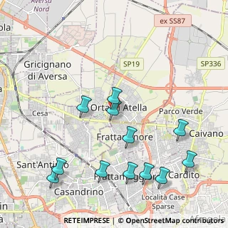 Mappa Via A. Santillo, 81030 Orta di Atella CE, Italia (2.5025)