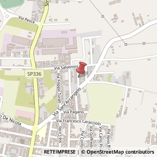 Mappa Via A. De. Curtis, 8, 80023 Caivano, Napoli (Campania)