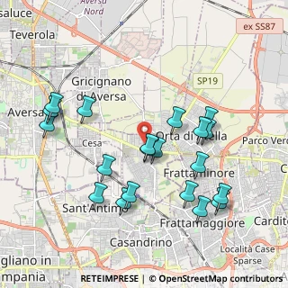 Mappa Via Fratelli Rosselli, 81030 Sant'Arpino CE, Italia (2.161)