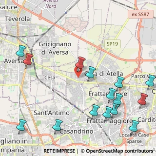 Mappa Via Fratelli Rosselli, 81030 Sant'Arpino CE, Italia (3.048)