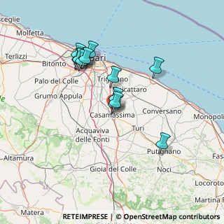 Mappa , 70010 Casamassima BA, Italia (13.37385)