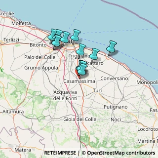 Mappa , 70010 Casamassima BA, Italia (11.5975)