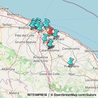 Mappa , 70010 Casamassima BA, Italia (13.48)