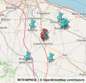 Mappa , 70010 Casamassima BA, Italia (6.02727)