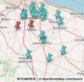 Mappa , 70010 Casamassima BA, Italia (9.052)