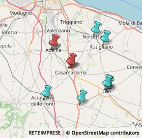 Mappa , 70010 Casamassima BA, Italia (7.22727)