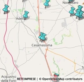 Mappa , 70010 Casamassima BA, Italia (7.5625)