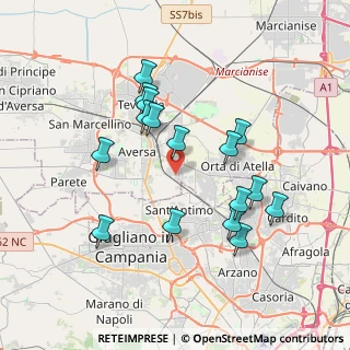 Mappa Via Marsico Pietro, 81030 Cesa CE, Italia (3.80563)