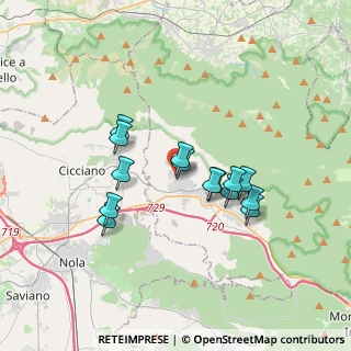 Mappa Vicolo Lombardi, 83021 Avella AV, Italia (3.08429)