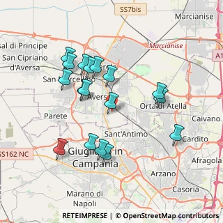 Mappa Via A. Nobel, 81030 Gricignano di Aversa CE, Italia (3.82294)