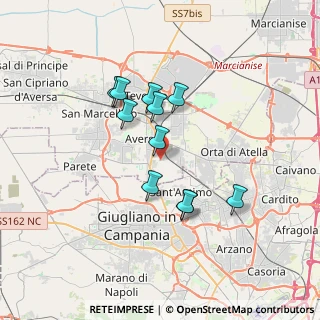 Mappa Via A. Nobel, 81030 Gricignano di Aversa CE, Italia (3.10545)
