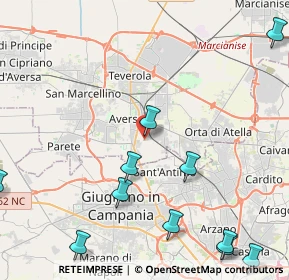 Mappa Parco Nobel, 81031 Aversa CE, Italia (6.34)