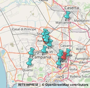 Mappa Via Alfredo Nobel, 81031 Cesa CE, Italia (6.09714)