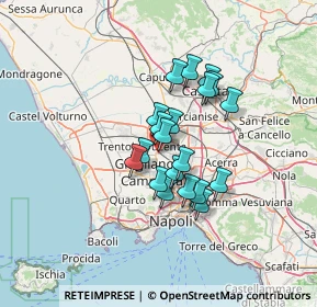 Mappa Via Alfredo Nobel, 81031 Cesa CE, Italia (10.206)