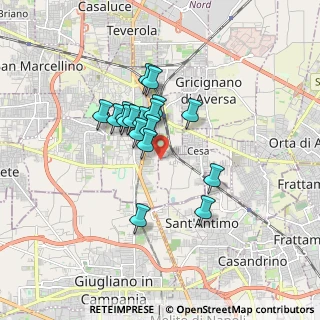 Mappa Via A. Nobel, 81030 Aversa CE, Italia (1.37118)
