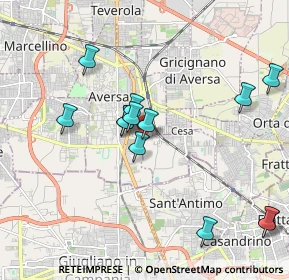 Mappa Parco Nobel, 81031 Aversa CE, Italia (2.09692)