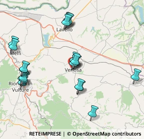 Mappa Via Umbria, 85029 Venosa PZ, Italia (9.0885)