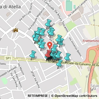Mappa Via Parroco Mozzillo, 81030 Orta di Atella CE, Italia (0.1575)