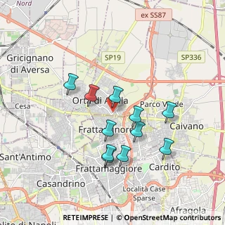 Mappa Via Giuseppe Castaldi, 81030 Orta di Atella CE, Italia (1.72091)