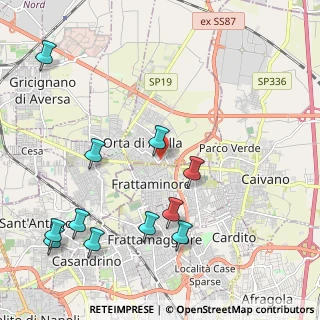 Mappa Via Parroco Mozzillo, 81030 Orta di Atella CE, Italia (2.74545)