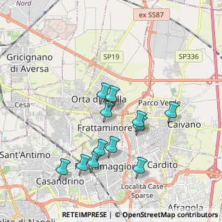 Mappa Via Parroco Mozzillo, 81030 Orta di Atella CE, Italia (1.92083)