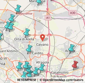 Mappa Via Pagano, 80023 Caivano NA, Italia (7.112)