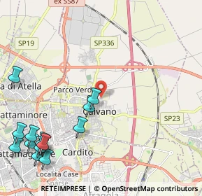 Mappa Via Pagano, 80023 Caivano NA, Italia (3.19923)