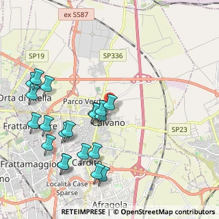 Mappa Via Pagano, 80023 Caivano NA, Italia (2.5035)