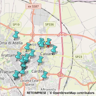 Mappa Via Pagano, 80023 Caivano NA, Italia (2.56333)