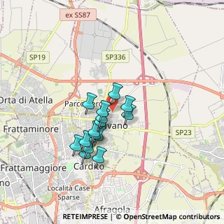 Mappa Via Pagano, 80023 Caivano NA, Italia (1.44933)