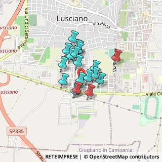 Mappa Via Giuseppe Parini, 81030 Lusciano CE, Italia (0.2845)