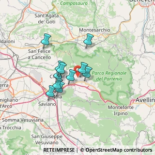 Mappa Via Giorgio De Chirico, 83021 Avella AV, Italia (5.40364)