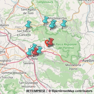 Mappa Via Giorgio De Chirico, 83021 Avella AV, Italia (6.38667)