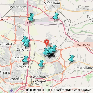 Mappa SP Rosselli a Gaudiello, 80011 Acerra NA, Italia (3.6575)
