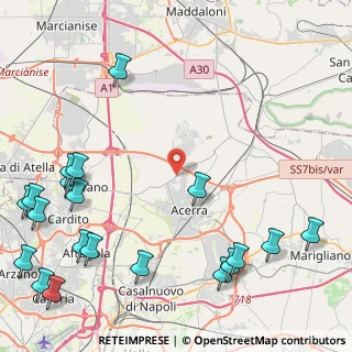 Mappa SP Rosselli a Gaudiello, 80011 Acerra NA, Italia (6.8865)