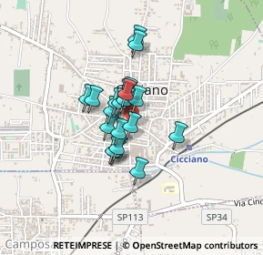 Mappa Piazza Giuseppe Mazzini, 80033 Cicciano NA, Italia (0.2775)