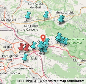 Mappa Via Giuseppe Garibaldi, 80033 Cicciano NA, Italia (6.9395)