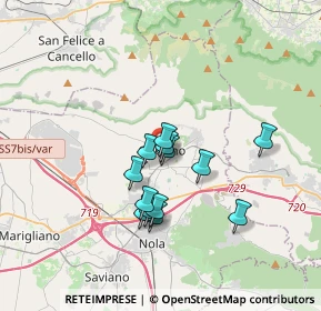 Mappa Via Giuseppe Garibaldi, 80033 Cicciano NA, Italia (2.88538)