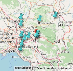 Mappa Via Giuseppe Garibaldi, 80033 Cicciano NA, Italia (13.2125)