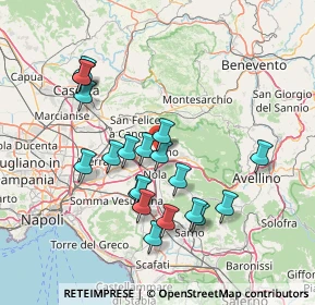 Mappa Via Giuseppe Garibaldi, 80033 Cicciano NA, Italia (14.985)