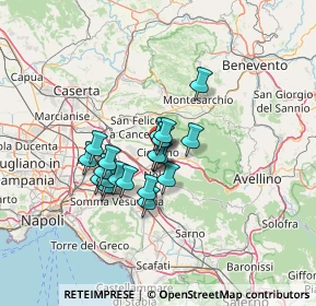 Mappa Via Roma, 80033 Cicciano NA, Italia (10.033)